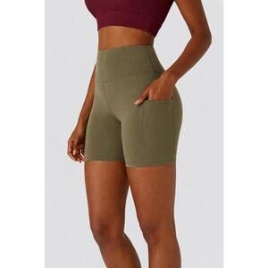 NWT Halara Patitoff™ Pet Hair Resistant High Waisted Biker Shorts 5'' Size XL